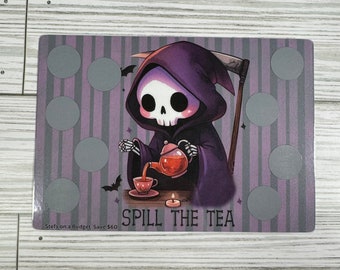 Spill The Tea Scratch Off Spaaruitdaging