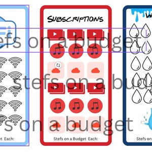 Month Ahead Trackers - Printable PDF
