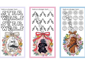 Space Wars Mini Savings Challenges - Printable PDF