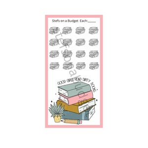 Book Girls Mini Savings Challenges - Printable PDF