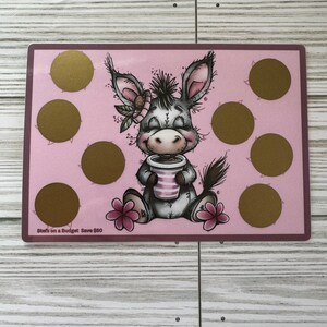 Cute Coffee Scratch Off Savings Challenge