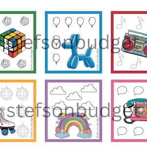 Retro Micro Savings Challenges - Printable PDF