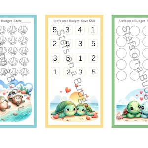 Mini défis économiques Tortues de mer - PDF imprimable