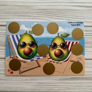 Beachcados Scratch Off Savings Challenge