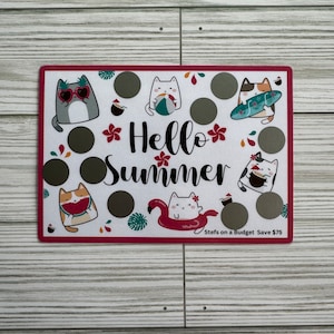 Hello Summer Scratch Off Savings Challenge
