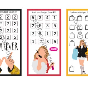 Cher Mini Savings Challenges - Printable PDF
