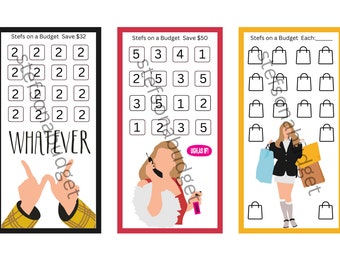 Cher Mini Savings Challenges - Printable PDF