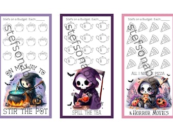 Grim Mini Savings Challenges - Printable PDF
