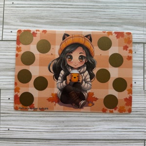 Cozy Fall Scratch Off Savings Challenge