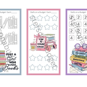 Reading Fun Mini Savings Challenges - Printable PDF
