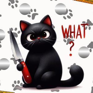 Crime Cat! Scratch Off Savings Challenge