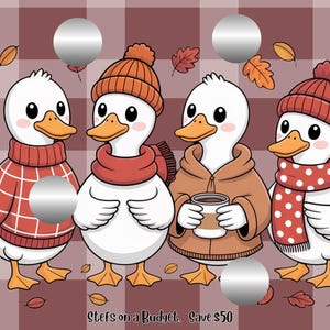 Cozy Goose Scratch Off Savings Challenge