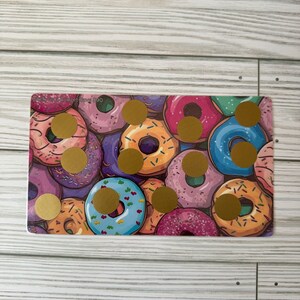Donut Party Scratch Off Savings Challenge