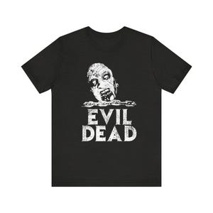 T-shirt unisexe à manches courtes en jersey Evil Dead
