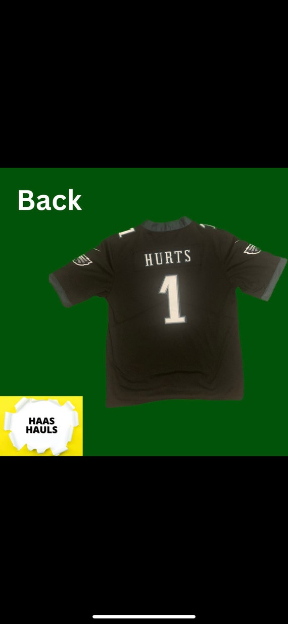 jalen hurts black jersey