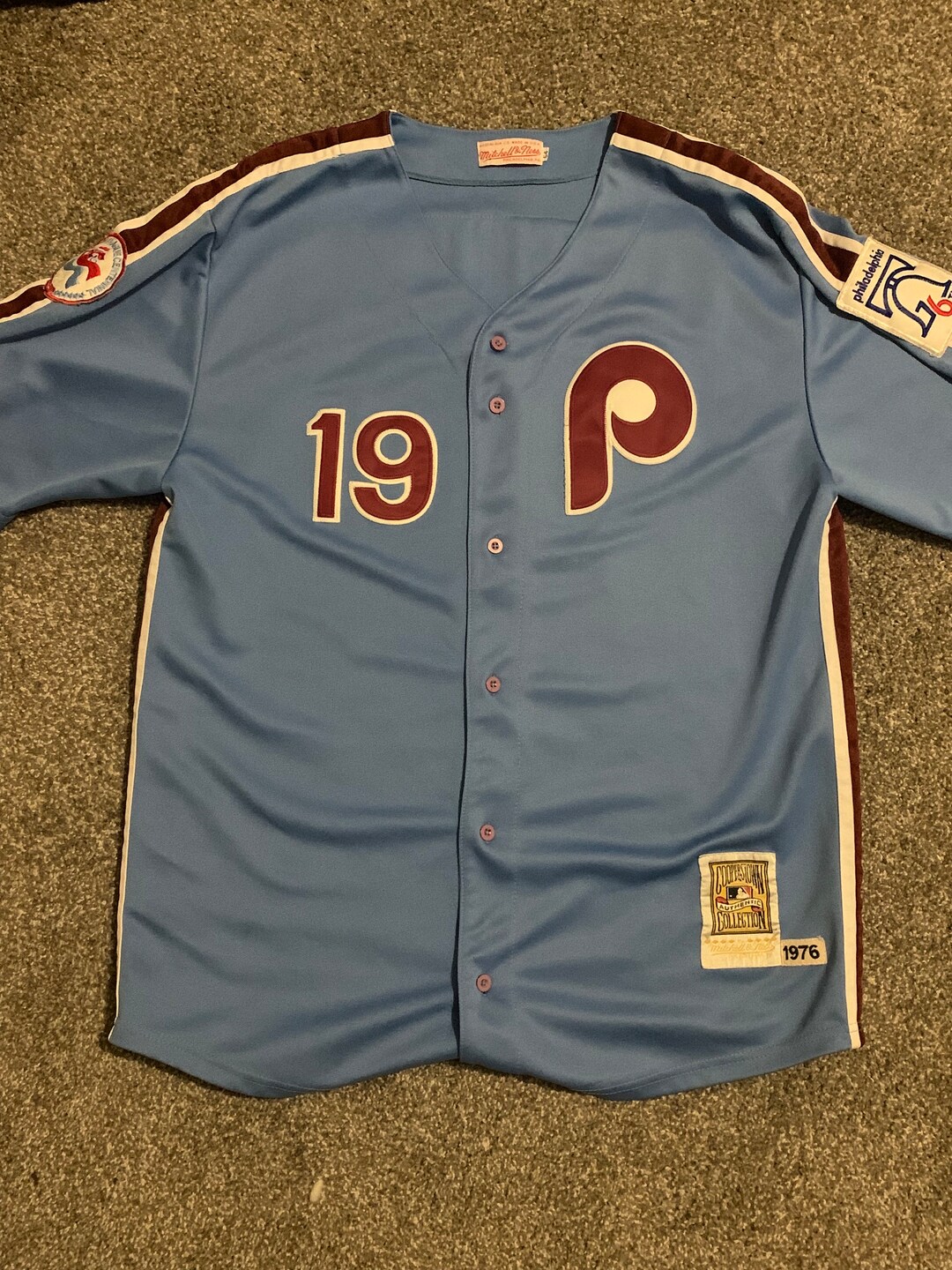 Greg Luzinski Throwback Powder Blue Jersey - Etsy