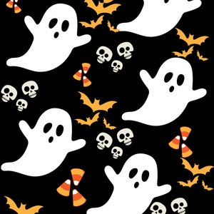 Sfondo di Halloween per cellulari. Android e mela