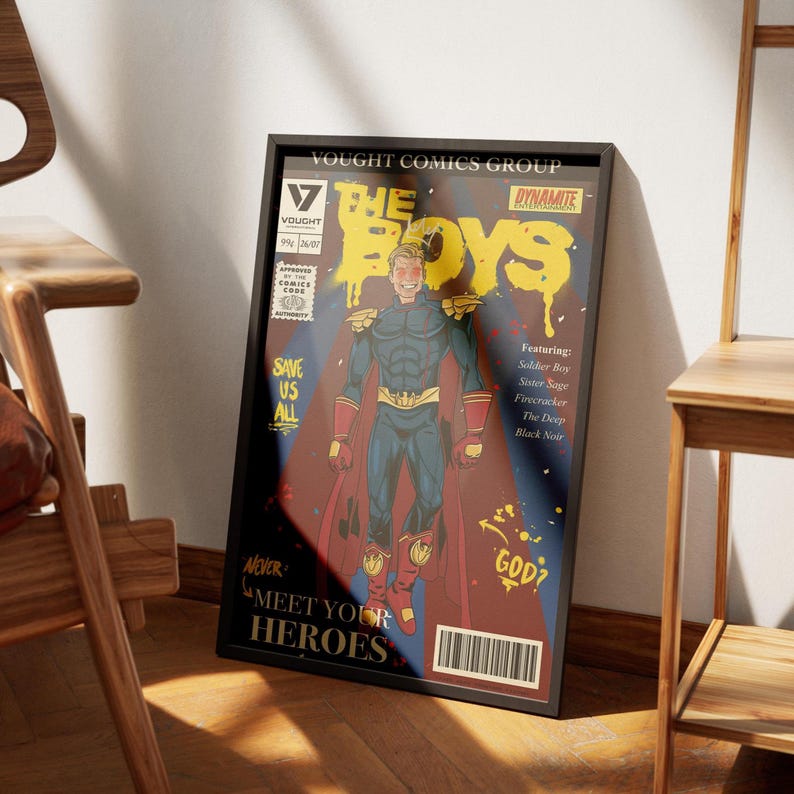 Homelander Magazine The Boys - Homelander