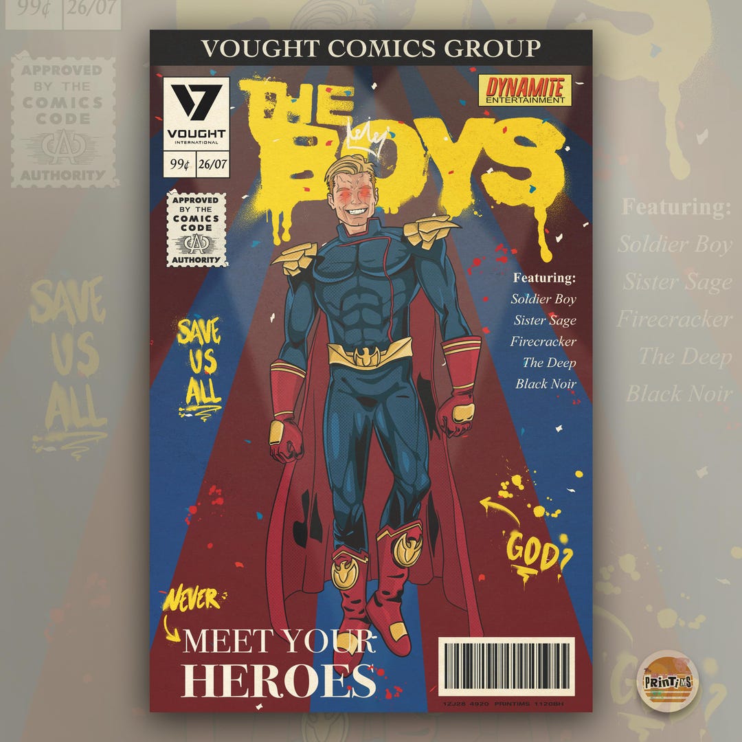 Homelander Magazine The Boys - Homelander