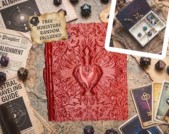 Boîte à dés magnétique en forme de potion d'amour, support pour dés de potion d'amour, accessoires de jeu de rôle 3D, figurine aléatoire gratuite incluse | Fates End