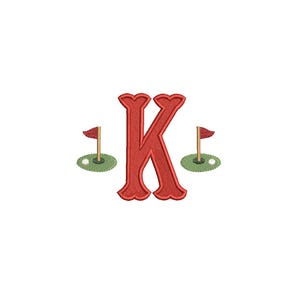 ミニゴルフ グリーン PES DST JEF ++ 機械刺繍デザイン、4サイズ、即時ダウンロード