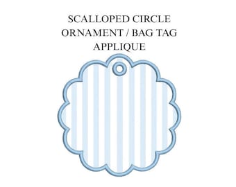 Ornamento de aplique em bastidor com círculo recortado em cetim PES DST JEF ++ Design de bordado à máquina, 4 tamanhos, download instantâneo