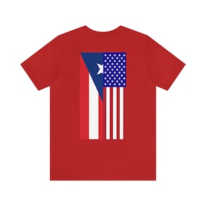 Puerto Rican American Proud Short Sleeve Tee