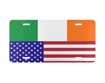 Plato de tocador irlandés americano