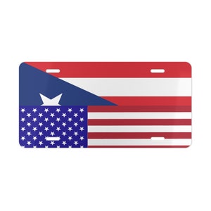 Placa de tocador puertorriqueña americana