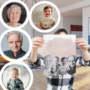 Personalized matte vertical posters with your loved one - physical product