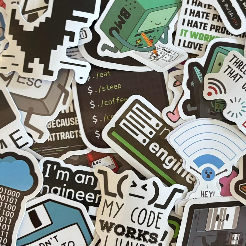 Programmer Stickers - Etsy