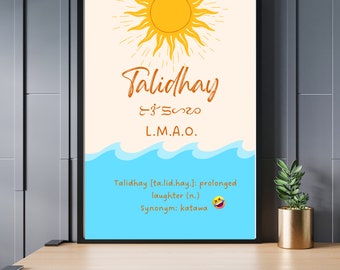 Suwat Bisaya. Talidhay (L.M.A.O.) Translation Downloadable Art