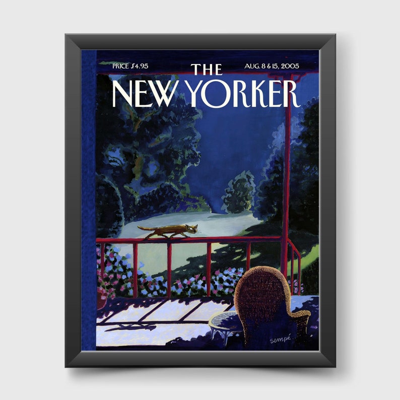 new-yorker-magazine-cover-set-of-6-blue-the-new-yorker-prints