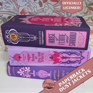 Crescent City Brossura Vintage Dust Jackets, Download Digitale, Licenza Ufficiale, Stampabile, Serie CC