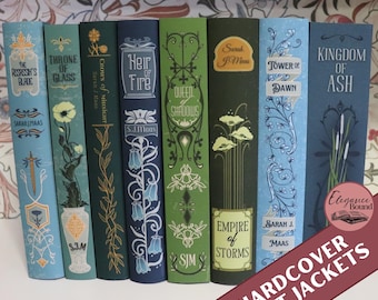 Throne of Glass Vintage Dust Jackets Set, TOG (Digital Download)