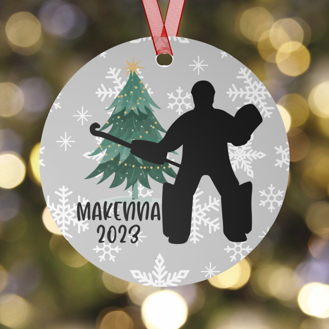 Personalized Field Hockey Ornament Girls Field Hockey Player Etsy