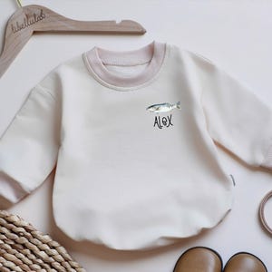 Custom Baby Boy Fishing Romper, Personalized Baby Name Outfit, Toddler Fisherman Clothes, Baby Shower Gift, Outdoor Adventure