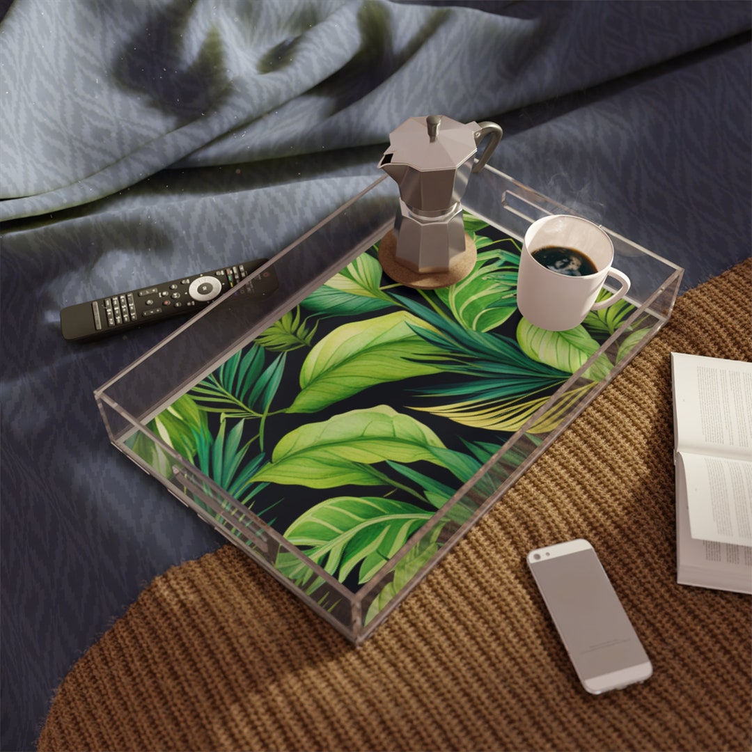 Acrylic Serving Tray Plant Tray Party Tray Plant Homegoods Etsy