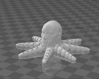 Rocktopus (Dwayne "The Rock" Johnson octopus)