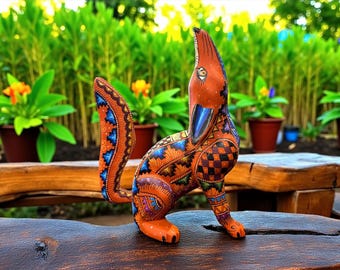 激レア】oaxaca wood carving Mexico製 激レア】oaxaca wood carving