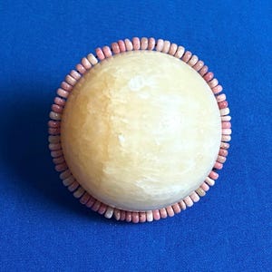 Rhodonite Abacus Bead Bracelet: Minimalist Gemstone Healing Jewelry