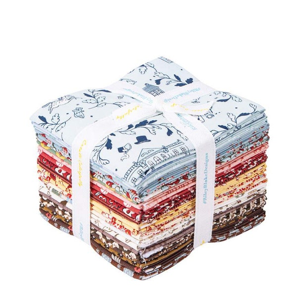 Pride and Prejudice Fat Quarter Bundle by Riley Blake Designs 22 Piece