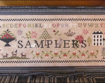 Samplers de The Scarlett House Patrón/Gráfico de punto de cruz