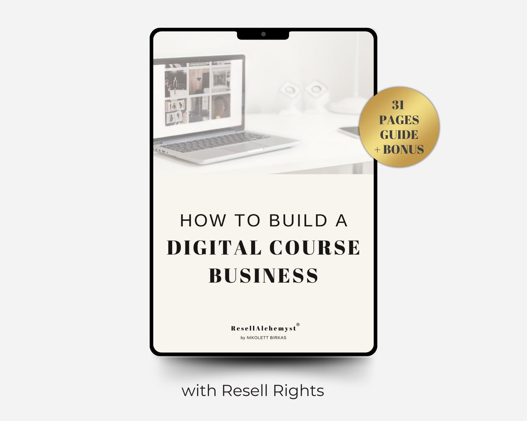 How to Build a Digital Course Business, Making Money Online, Ebook ...