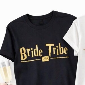 Wizard Hen Party Shirts: Bridesmaid, Maid Of Honour, Bride Bachelorette Shirts afbeelding 10
