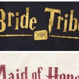 Wizard Hen Party Shirts: Bride & Bridesmaid Bachelorette Tees image 12