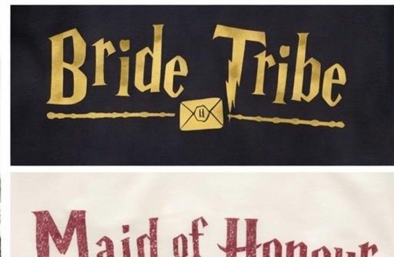 Wizard Hen Party Shirts: Bride & Bridesmaid Bachelorette Tees image 12