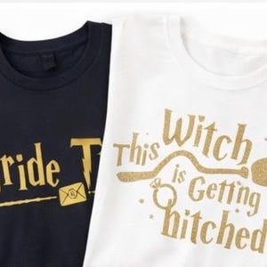 Wizard Hen Party Shirts: Bridesmaid, Maid Of Honour, Bride Bachelorette Shirts afbeelding 9