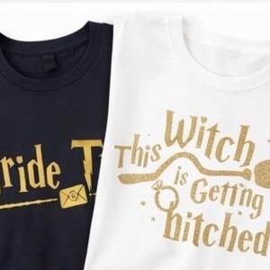 Wizard Hen Party Shirts: Bride & Bridesmaid Bachelorette Tees image 10