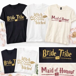 Wizard Hen Party Shirts: Bride & Bridesmaid Bachelorette Tees image 13